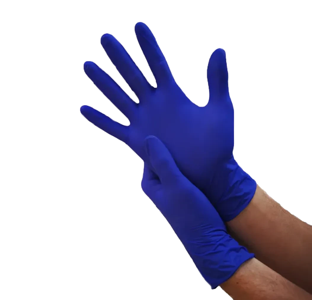 Examination Gloves - Nitrile, Indigo